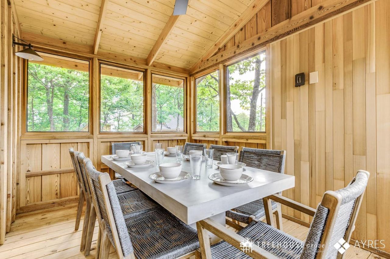The Blackjack Oak In Treehouse Grove At Norton Creek Gatlinburg Exteriér fotografie